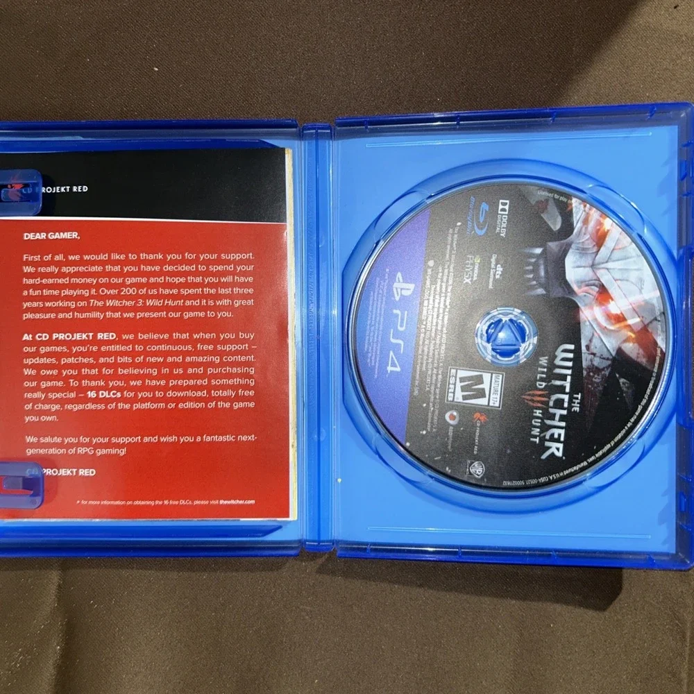 The Witcher 3 Wild Hunt PS4 Complete Tested PlayStation 4 RPG